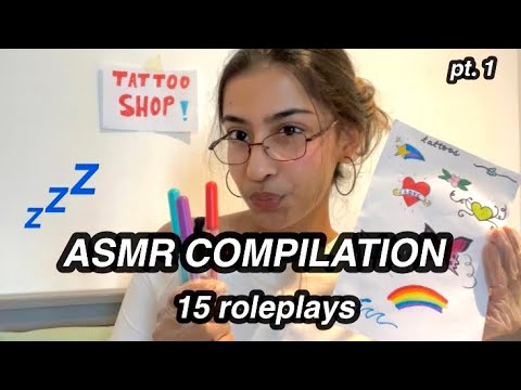 BEST ASMR ROLEPLAYS | Compilation from My 30-Day Series (Days 1–15) 