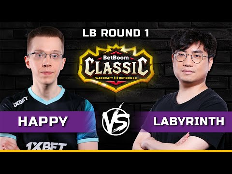 WC3 | LB Round 1 | [UD] Happy vs LabyRinth [UD] | BetBoom Classic Season 2