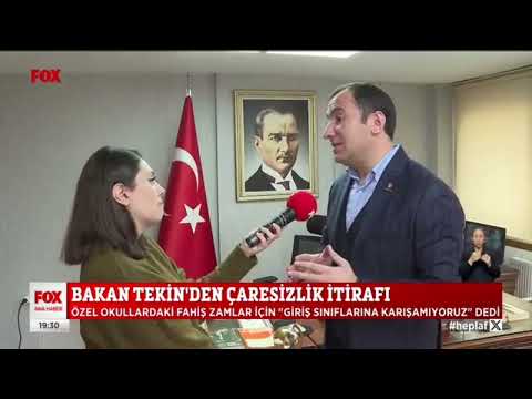 Genel Başkanımız Kadem Özbay, özel okulların fahiş fiyat artışları ile ilgili Fox Tv’ye açıklamalarda bulundu; “Devletin düştüğü durumu görüyor musunuz? Devletin acziyetini görüyor musunuz? Temel hak olan eğitim ve anayasada zorunlu eğitimden devlet 