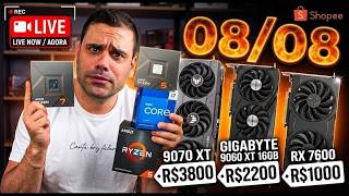 🚨08/08 é a BLACK FRIDAY Fora de Época! Vai Perder?