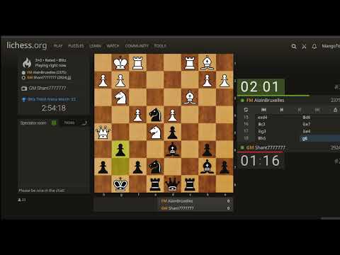 GM Shant Sargsyan Lichess Blitz Titled Arena March 2022