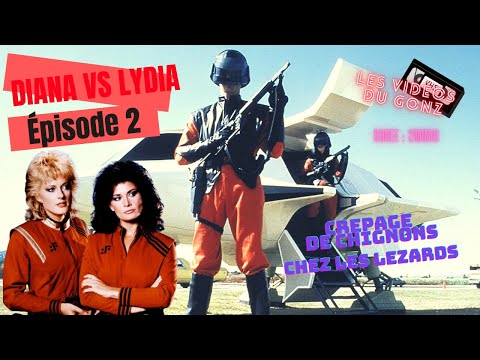 V la Série : Diana vs Lydia #serietv #80s #vtheserie #invasion #extraterrestre #lezard