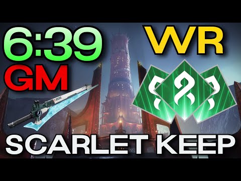 Grandmaster Scarlet Keep in less than 7 minutes! (6:39, WR)