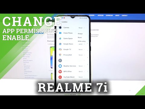 How to Manage Apps Permissions on REALME 7i – Change Apps Permissions