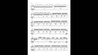 King Crimson - Fracture - Solo Piano Arrangement with Sheet Music