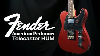 Video thumbnail for Fender American Performer Telecaster HUM | Aubergine by MooreMusicGuitars