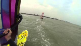 preview picture of video 'Windsurf Baie de Sallenelles'