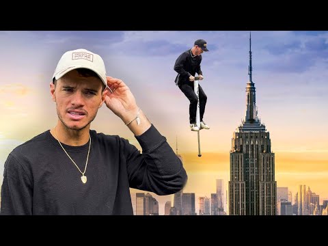 Whistlindiesel buys the worlds highest jumping pogo stick