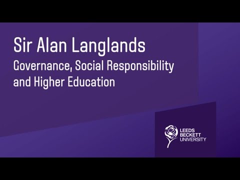 Governance, Social Responsibility and Higher Education