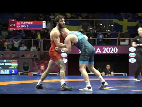1/8 GR - 77 kg: D. HORVATH (SVK) v. Z. LEVAI (HUN)