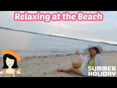 #MomshieAnalynVlogs Relaxing at the Beach #shorts
