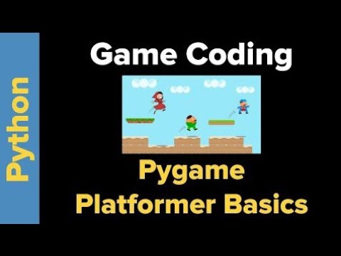 Python Pygame Tutorial Basic Platform Intro In Easy Way