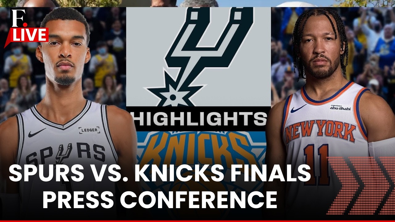 LIVE Updates | 2026 NBA Finals Media Day | Spurs, Knicks speak ahead of Game 1