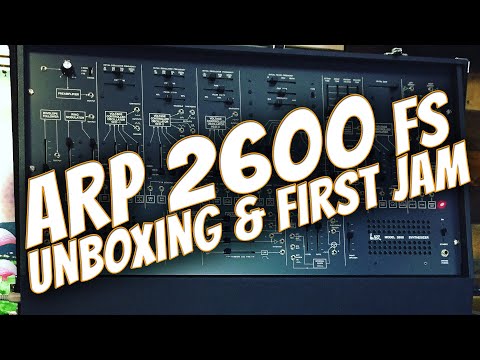 Korg ARP 2600 FS Unboxing