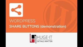 Huge-IT Share Buttons Demonstration