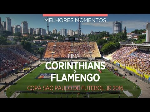 Melhores Momentos - Corinthians 2 x 2 Flamengo - Copa São Paulo - 25/01/2016