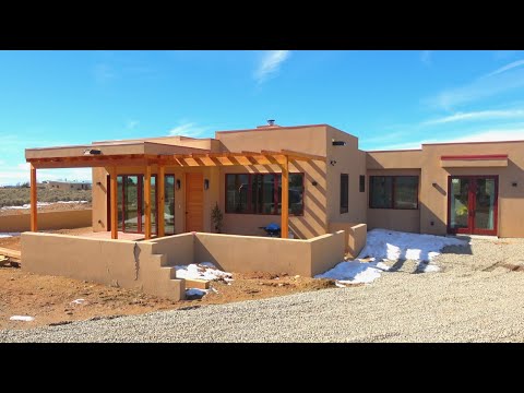 Southwestern Adobe Style SIPs construction