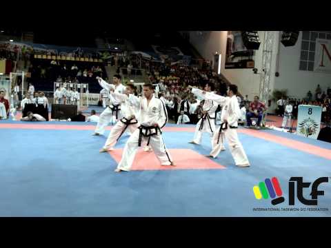 Final Senior Male Team Pattern, ITF World Championships Jesolo, Italy