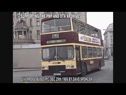LIVERPOOL BUSES  DEC 1989