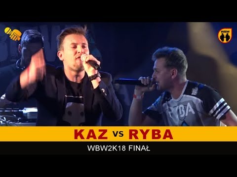 Ryba 🆚 Kaz 🎤 WBW 2018 Finał (freestyle rap battle)