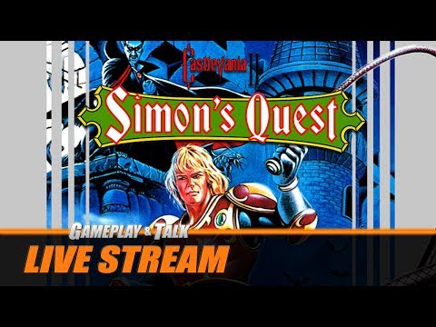 Castlevania II: Simon's Quest (NES) - Full Playthrough | Gameplay and Talk Live Stream #130