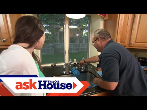 How to Repair a Leaky Kitchen Faucet | Ask This Old House