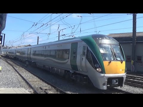 IÈ 22000 Class ICR Train - Connolly Station, Co. Dublin