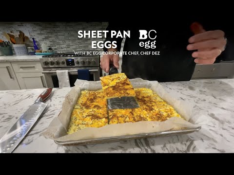 Sheet Pan Eggs with Chef Dez