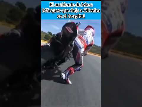 El accidente de Marc Márquez. #noticias #motogp #marcmarquez #shorts #noticiasenespañol #españa