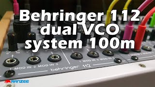 Video thumbnail for Behringer 112 Dual VCO Overview by ranzee