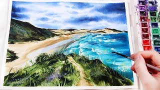 Top Watercolor Landscape Painting Techniques YOU NEED TO KNOW!