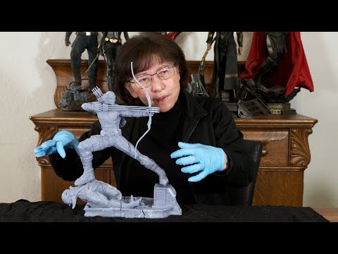 Classic Hawkeye: A 3D resin print 1/6 scale statue!