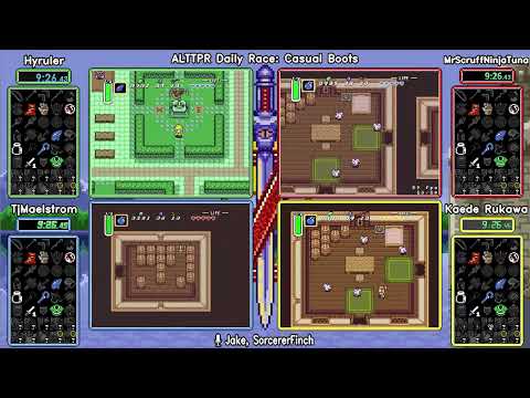 Casual Boots Dec 05, 2022. ALTTP Randomizer Daily Race