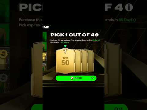 Top 50 Market Pick ✅ #fcmobile