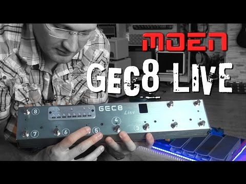 MOEN GEC8 LIVE with MIDI Commander Looper with MIDI System image 8