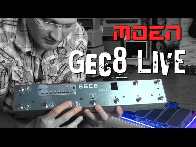 Pedal switcher Moen GEC 8 live in Amps & Pedals in Mississauga / Peel Region
