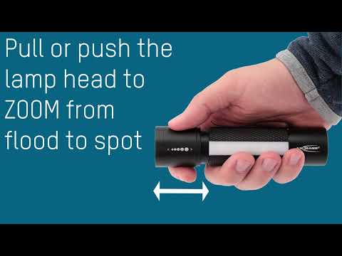 Future Multi 3in1 Zoom torch with LED side panel