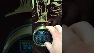 Changing electronic lock combination on liberty safe with prologic Lock