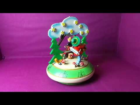 Steinbach uralte Spieluhr Nr.089 - seltenes Sammlerstück aus dem Erzgebirge