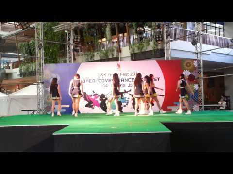 141214 Kinnari cover AOA- Elvis ,Short Hair @The Nine Rama9