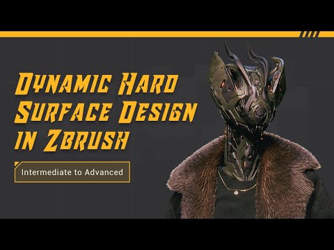 【tutorial】Intermediate to Advanced: Dynamic Hard Surface Design in Zbrush