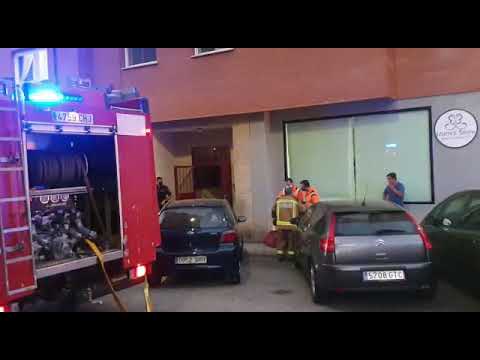 INCENDIO DE VIVIENDA EN SAN ROQUE (BADAJOZ)