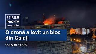 Știrile PRO TV (ORA 13:00) | O DRONĂ A LOVIT UN BLOC DIN GALAȚI | 