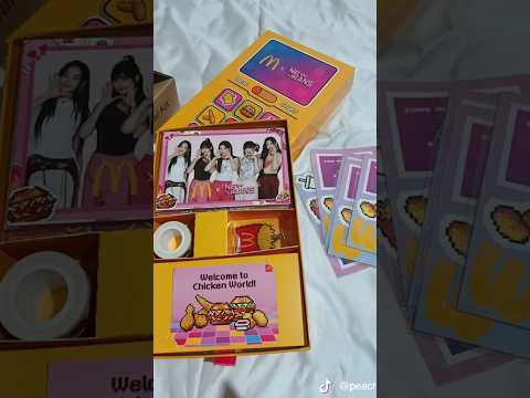 What’s inside McDonald’s x Newjeans Special Kit #mcdonalds #mcdonaldsxnewjeans #mcdxnewjeans