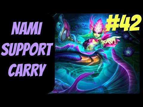 Nami In-Depth Gameplay #40 --  Season 8 -- How to Win as Support -- League of Legends