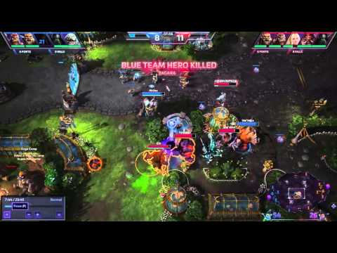 Heroes of the - Storm Abathur clone Cho'Gall - HOTS QUICK REPLAY