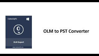 CubexSoft OLM Converter YouTube Video