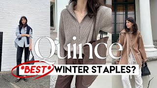 Quince Review: Top Picks For Winter (Trying On 25+ Items)