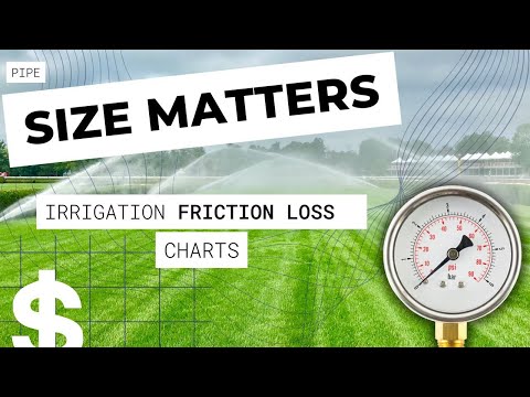Pipe Size Matters - How to Read Irrigation Friction Loss Charts