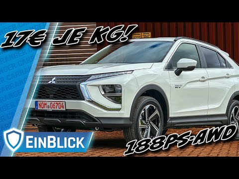 98 PS / 2,4 L - DAS HÄLT! Mitsubishi Eclipse Cross PHEV - Erfrischend oldschool & trotzdem modern?